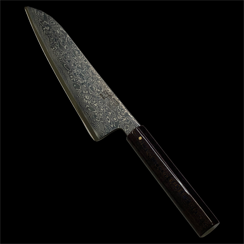 BLACK MUSHIN TT DAMASCUS GYUTO KNIFE