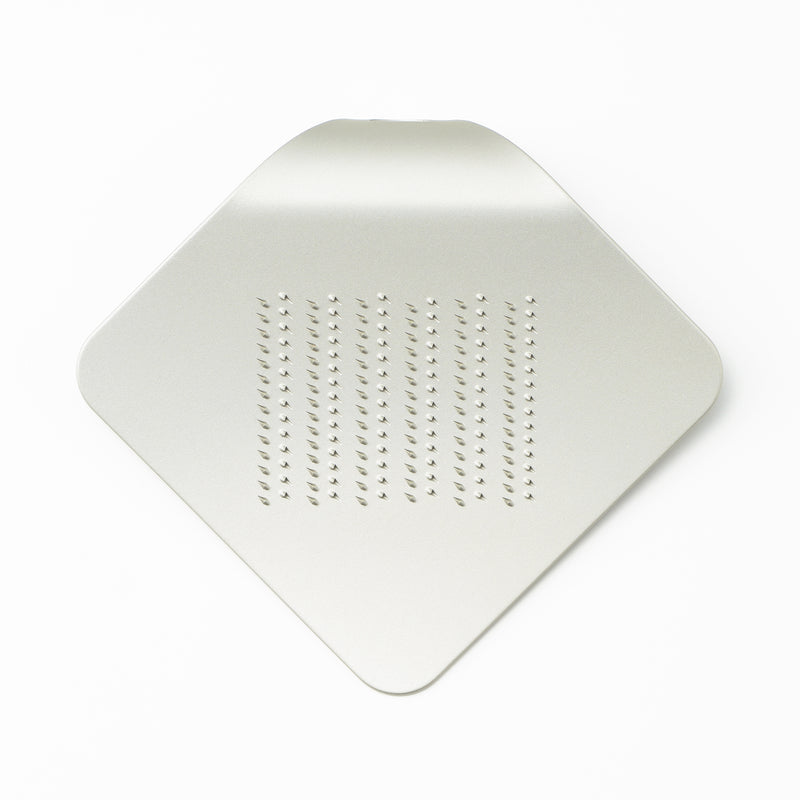 irogami grater | Satin Silver